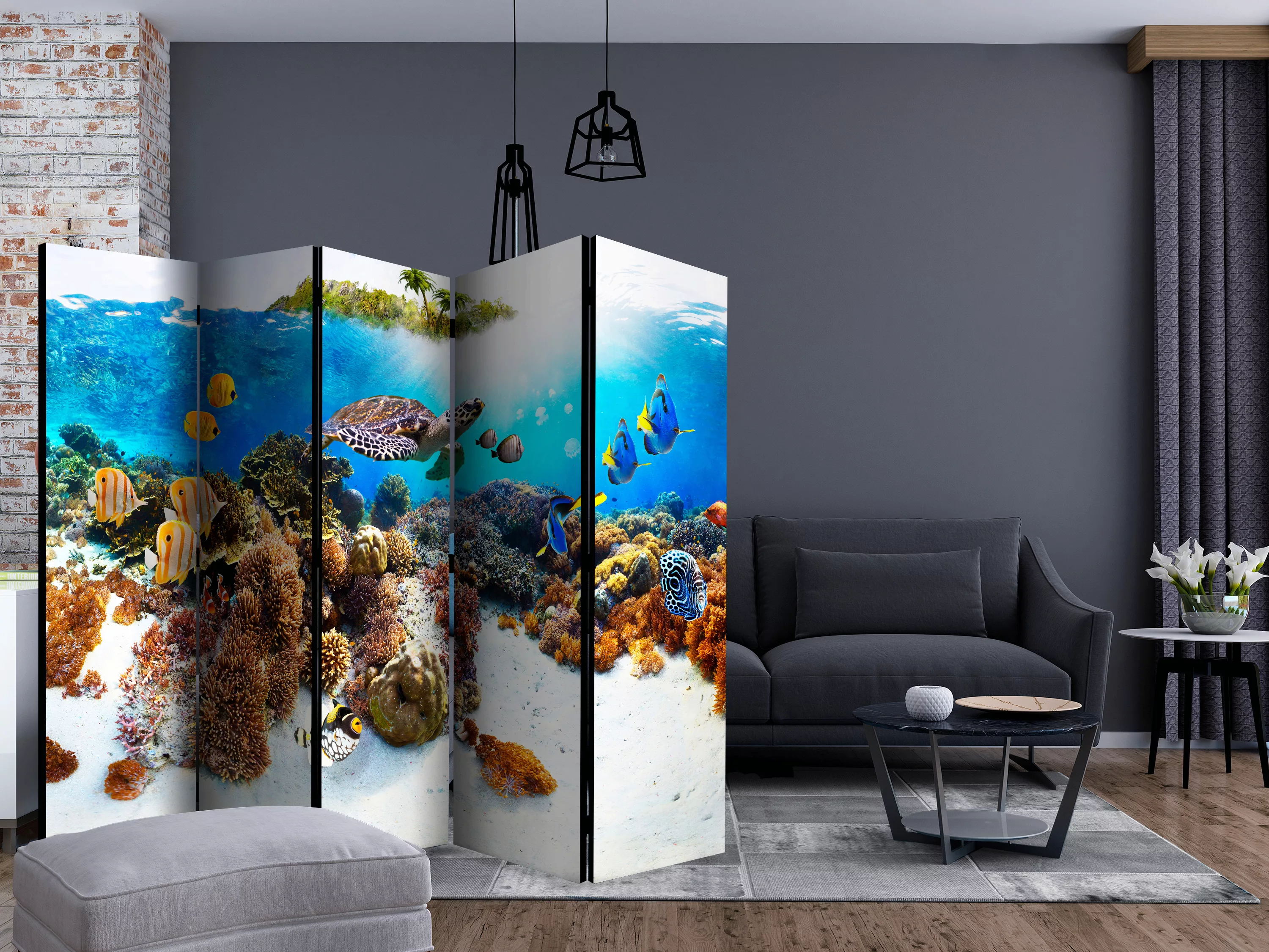 5-teiliges Paravent - Cay Ii [room Dividers] günstig online kaufen