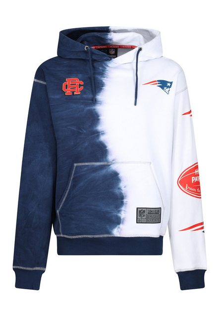 Recovered Kapuzenpullover Recovered Hoodie NFL New England Patriots Ink Dye günstig online kaufen