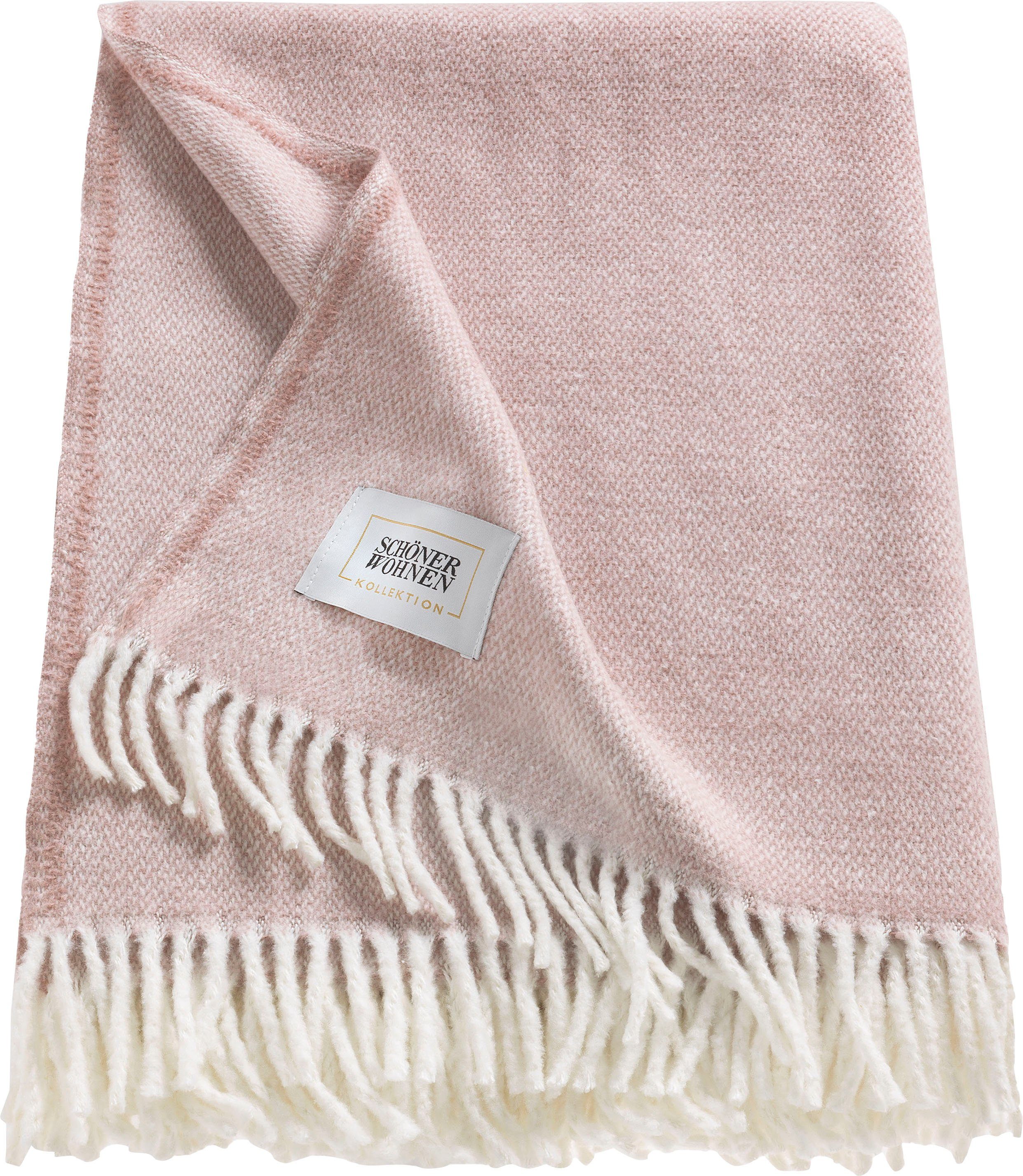 Wohndecke Relax, SCHÖNER WOHNEN-Kollektion, mit gedrehten günstig online kaufen
