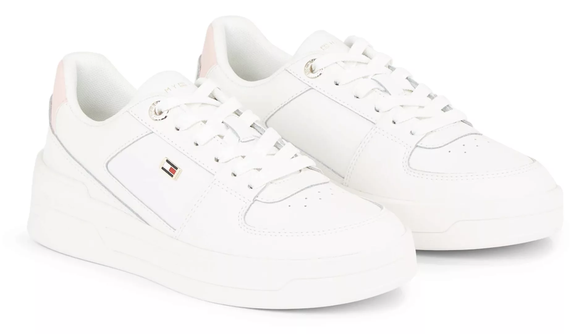 Tommy Hilfiger Plateausneaker "FLAG BASKET SNEAKER" günstig online kaufen