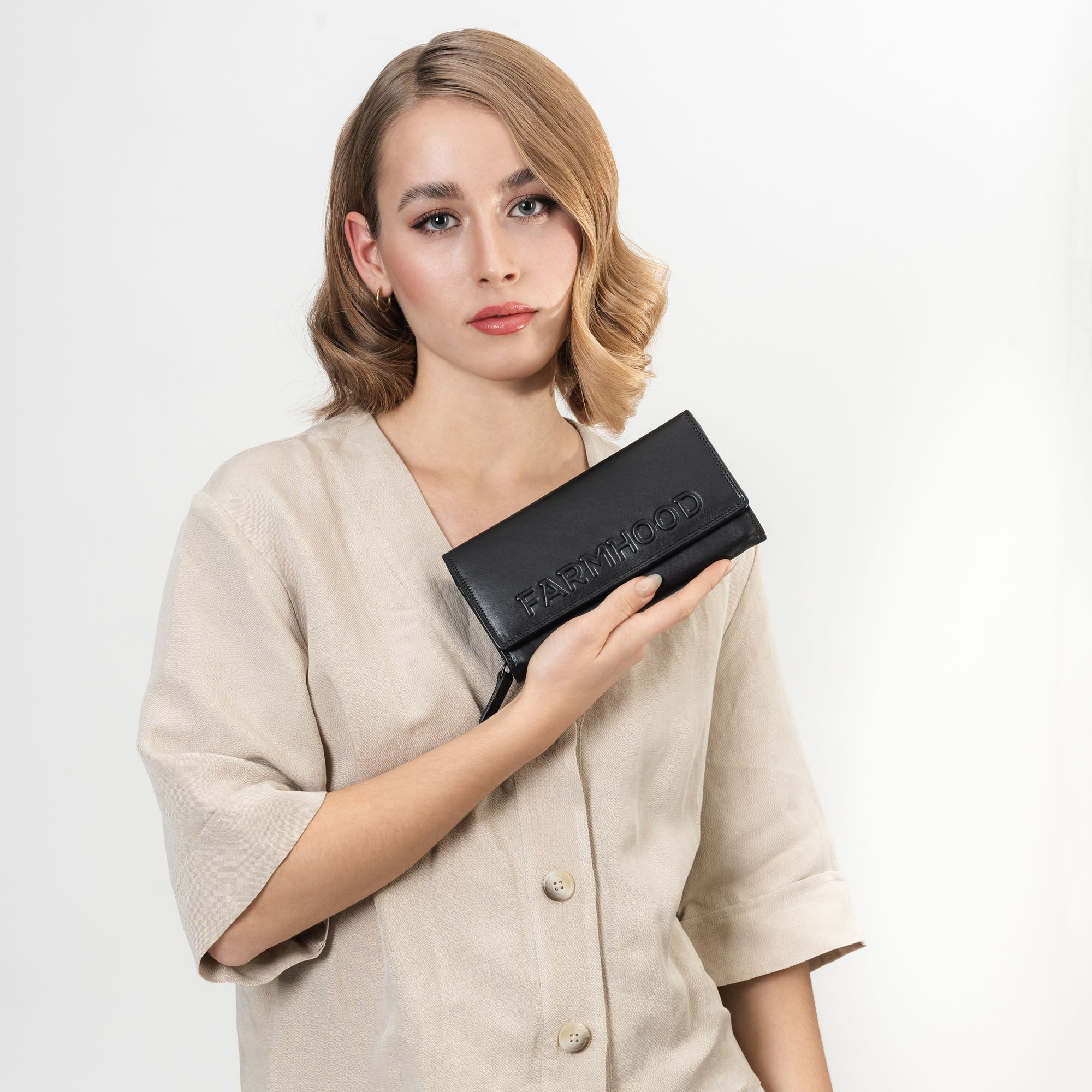 Farmhood Geldbörse Memphis, Leder günstig online kaufen