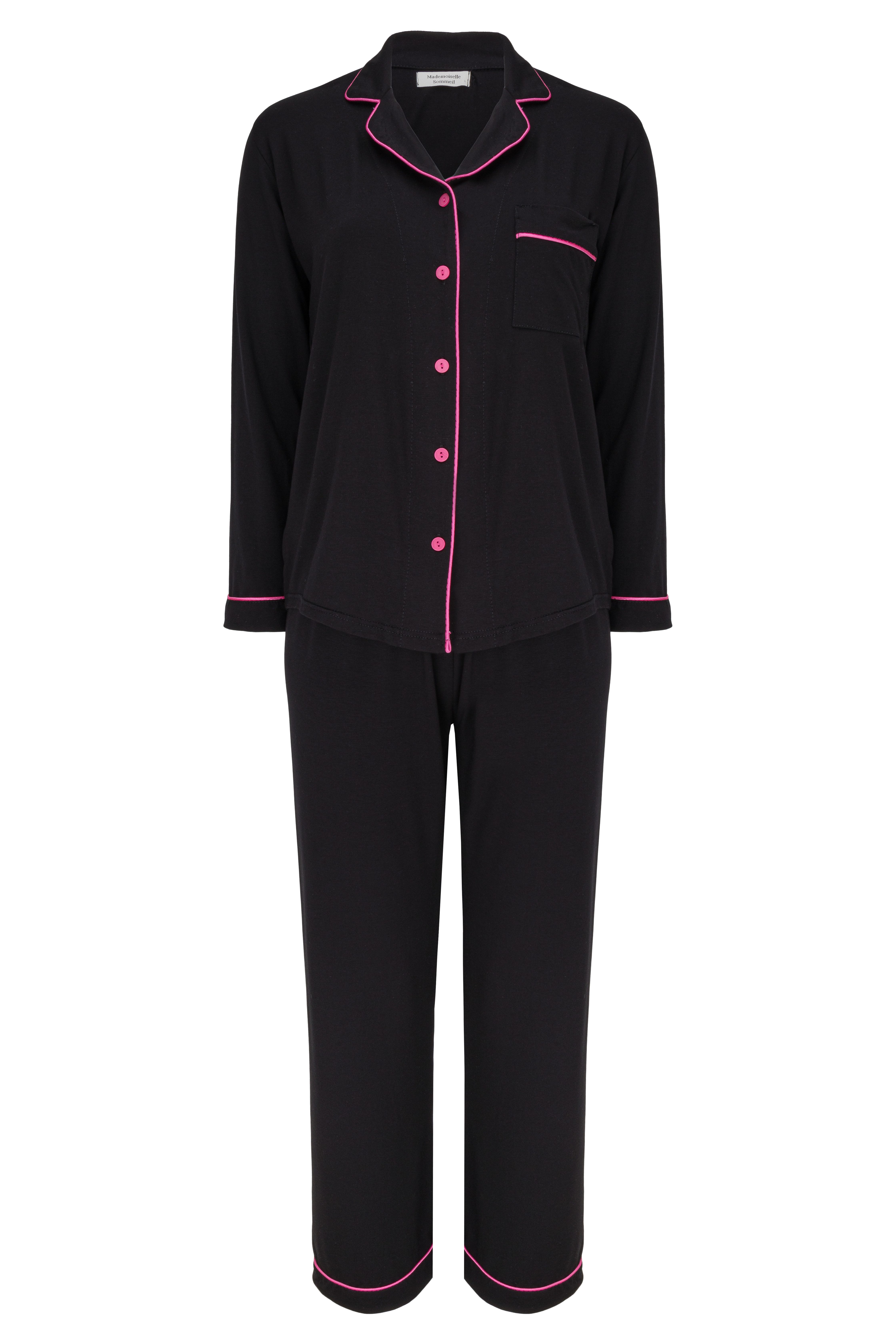 Mademoiselle Sommeil Pyjama Schlafanzug aus luxuriöser günstig online kaufen