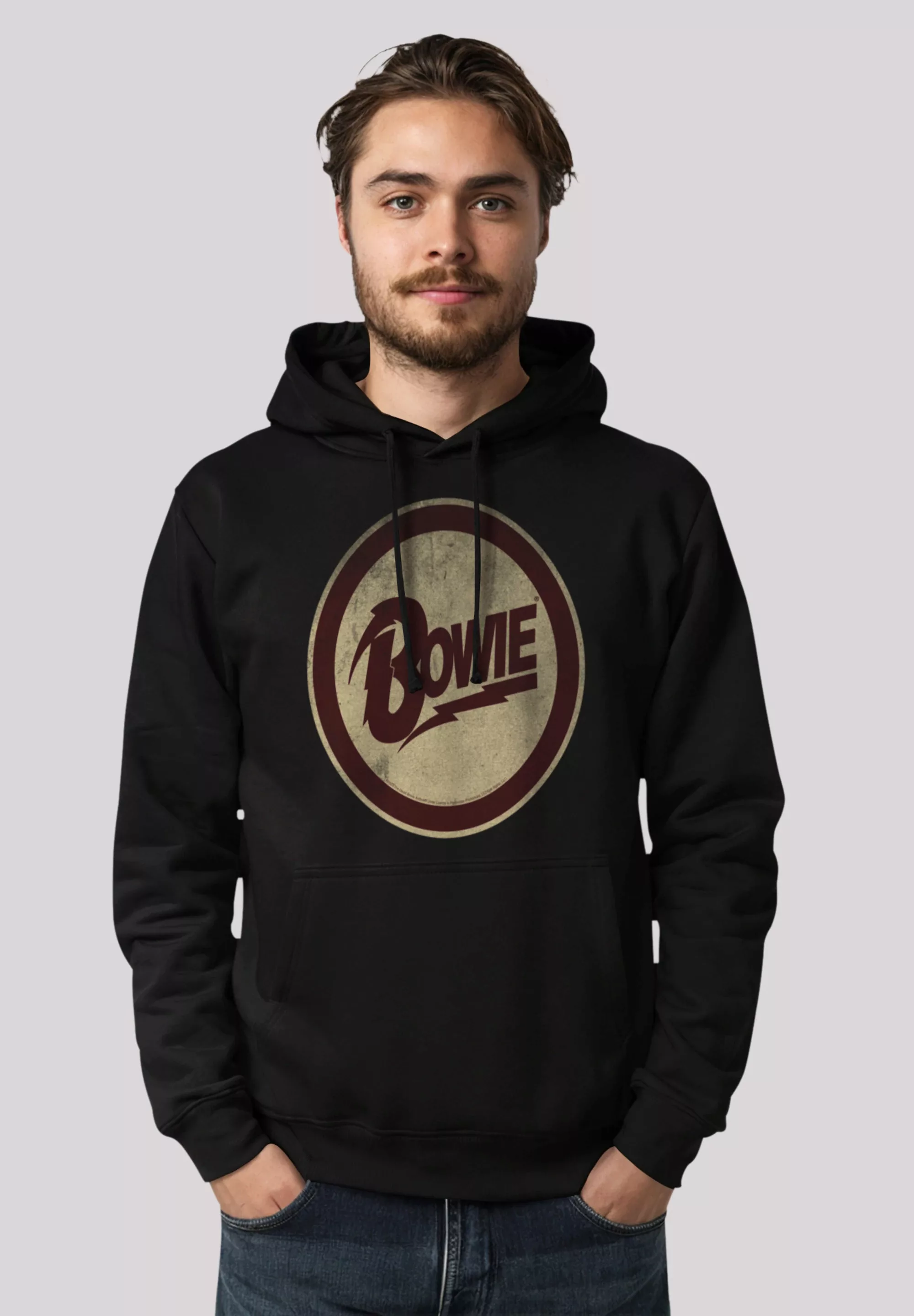 F4NT4STIC Kapuzenpullover "David Bowie Circle Logo", Premium Qualität günstig online kaufen