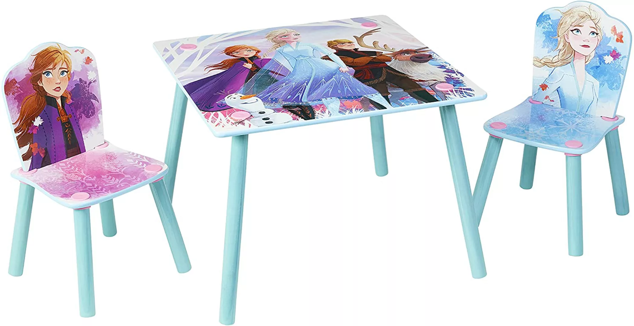 Die Eiskönigin- Set Aus Tisch Und 2 Stühlen Für Kinder  günstig online kaufen