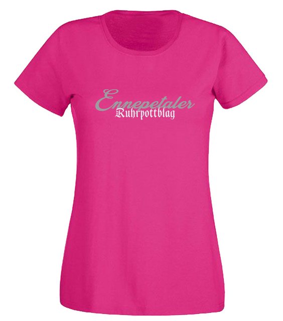 G-graphics T-Shirt Ennepetaler Ruhrpottblag Slim-fit Damen T-Shirt mit Ruhr günstig online kaufen