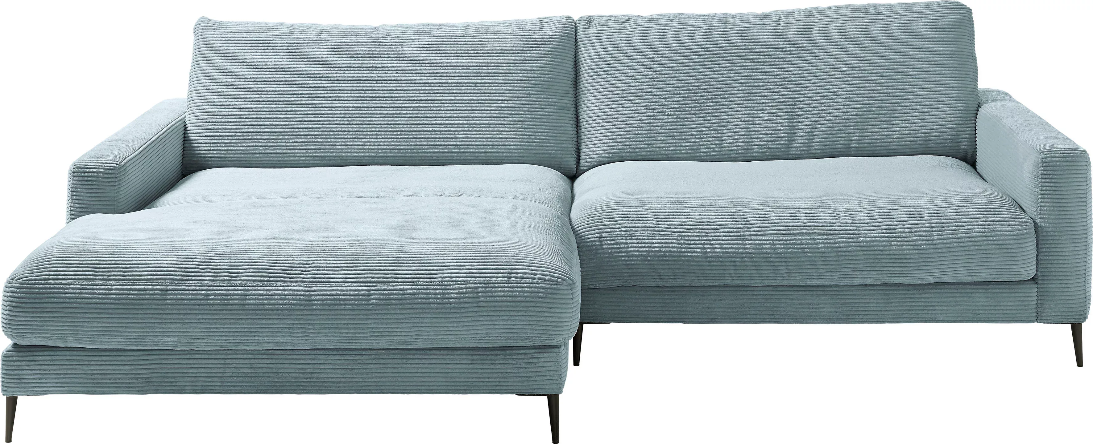 INOSIGN Ecksofa »Downtown, B/T/H: 272/190/84 cm L-Form«, weicher Sitzkomfor günstig online kaufen