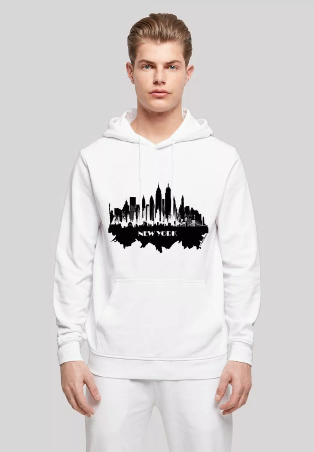 F4NT4STIC Kapuzenpullover Cities Collection - New York skyline Print günstig online kaufen