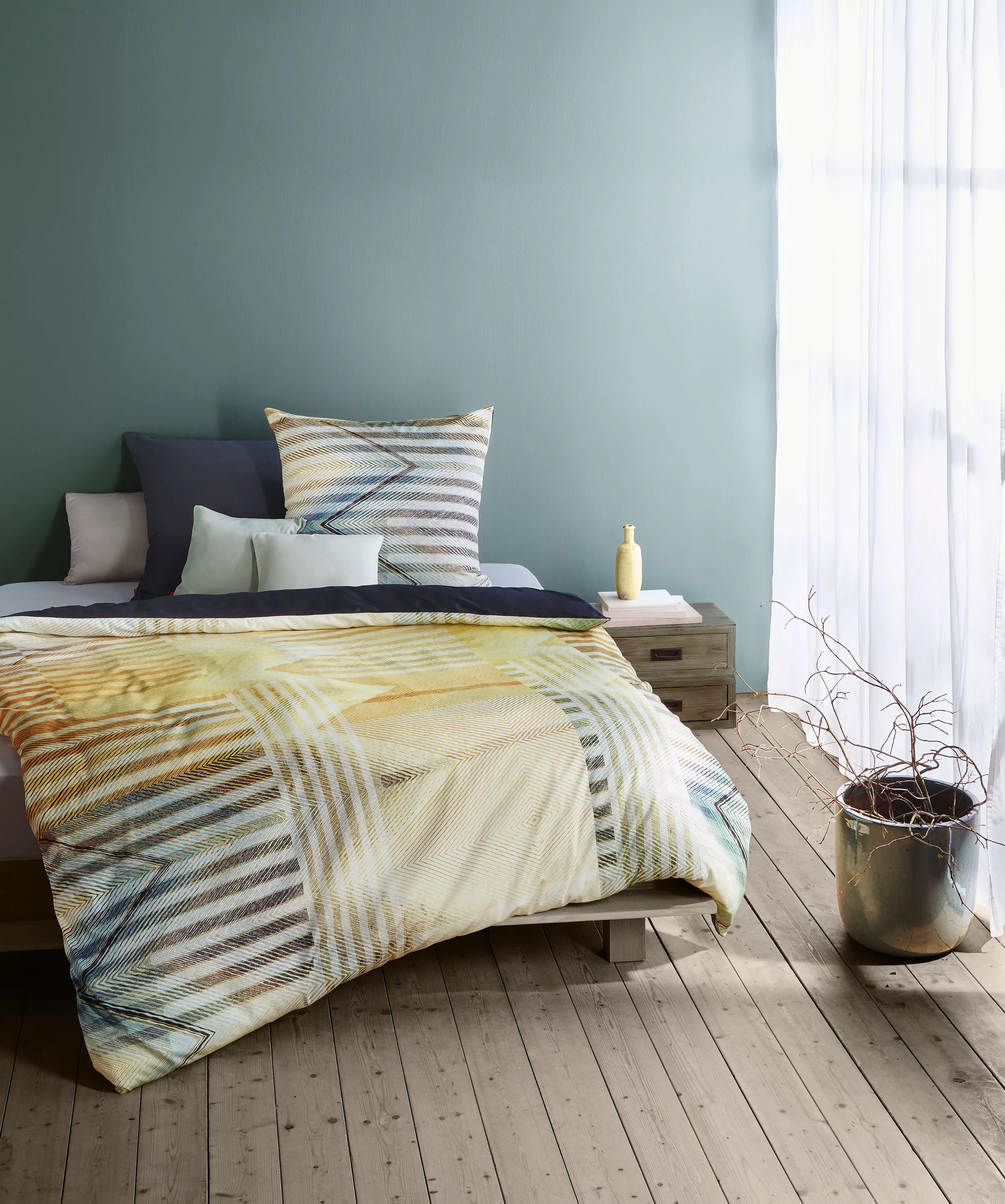 fleuresse Bettwäsche »Bed Art S«, (2 tlg.), Mako Satin-Bettwäsche aus 100% günstig online kaufen