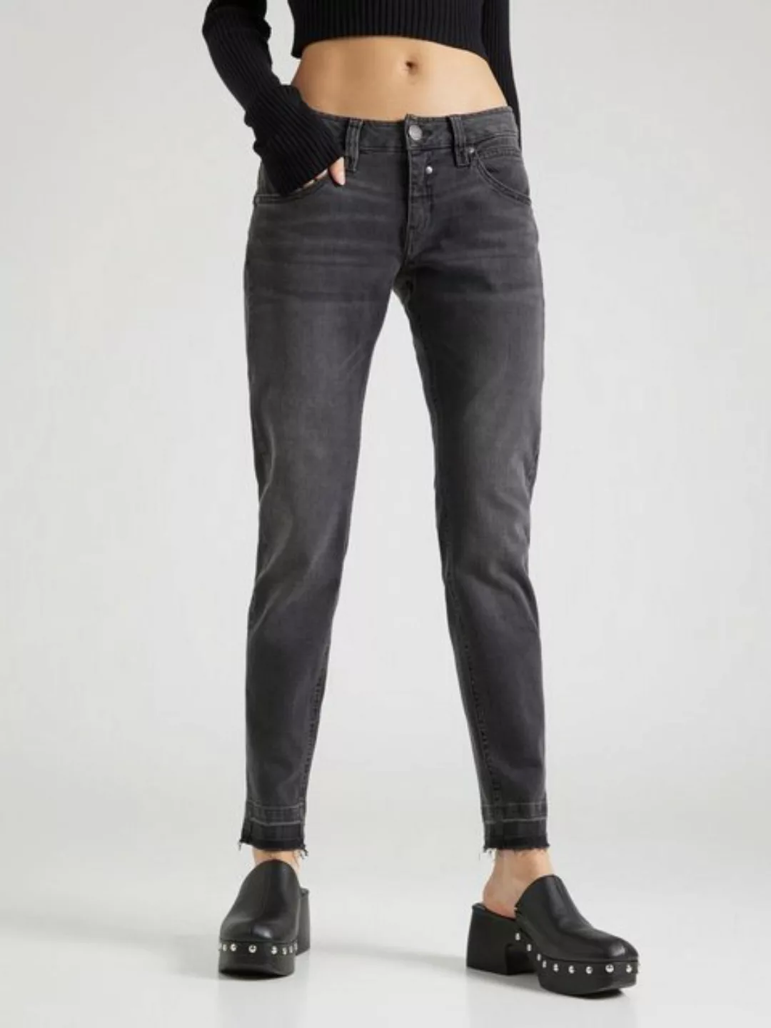 Herrlicher 7/8-Jeans "TOUCH CROPPED ORGANIC", mit Cut-Off Saumabschluss günstig online kaufen