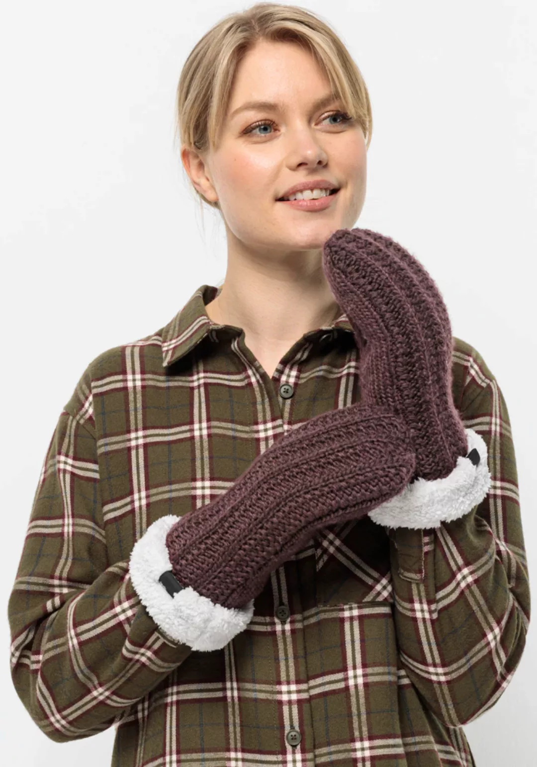 Jack Wolfskin Strickhandschuhe "HIGHLOFT KNIT MITTEN W" günstig online kaufen