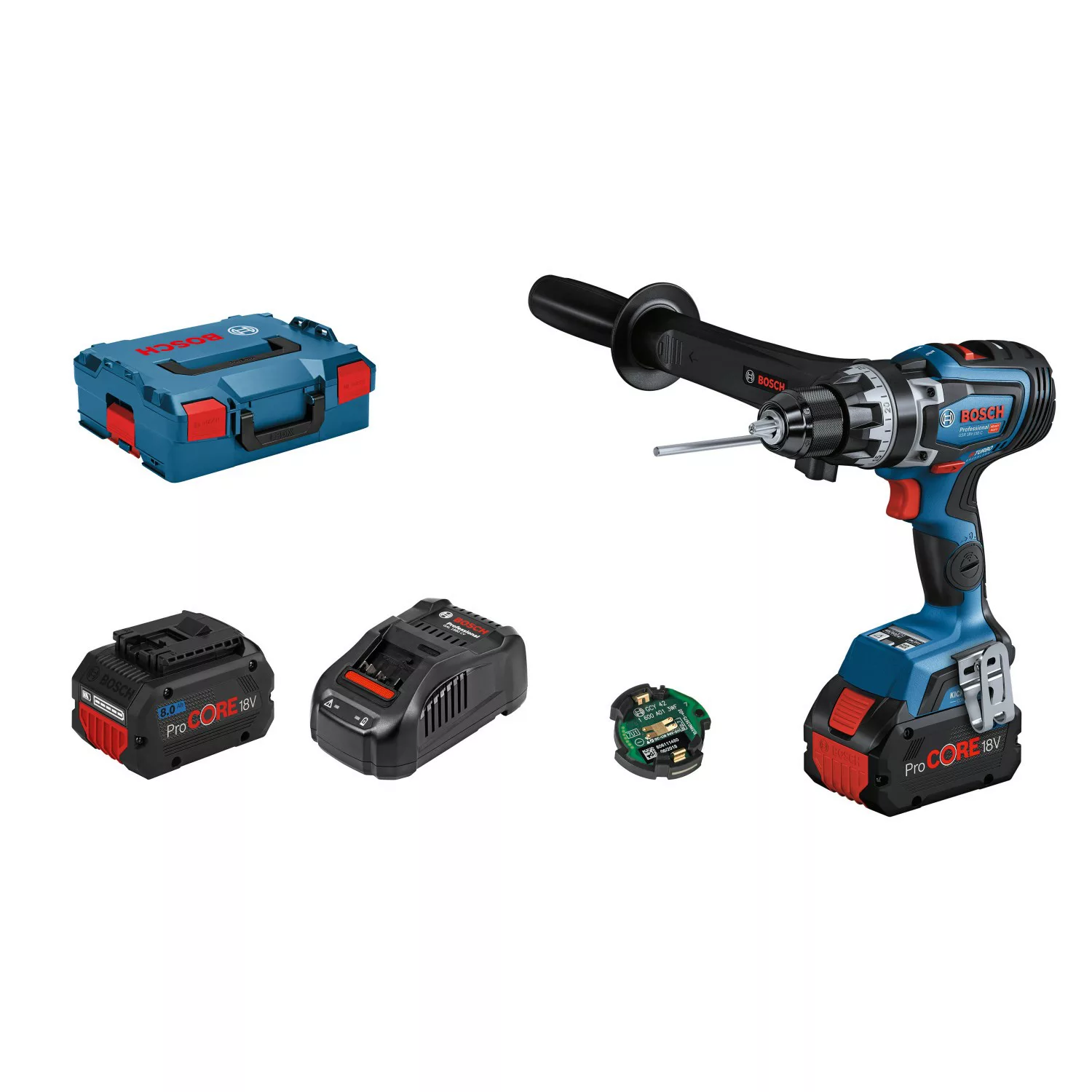 Bosch Professional Akku-Bohrschrauber GSR 18 V-150 C in L-Boxx mit 2 x 8.0 günstig online kaufen