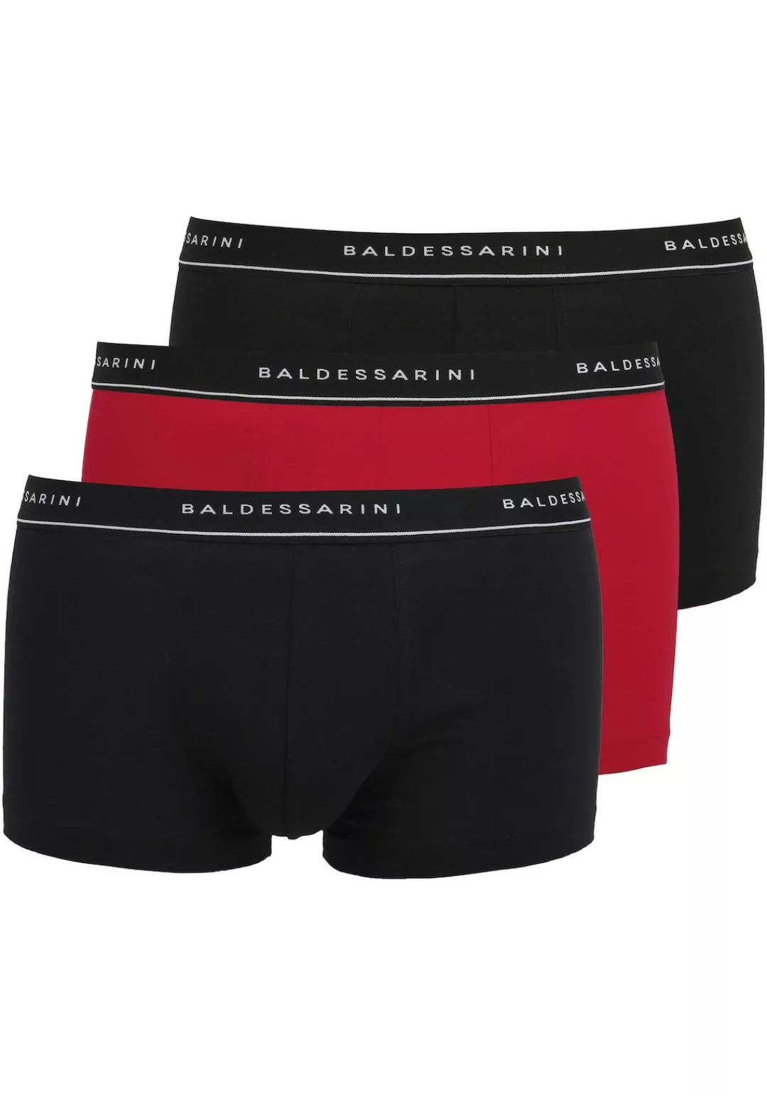 BALDESSARINI Boxer "Short Pants", (3er-Pack), mit Logo-Bund günstig online kaufen