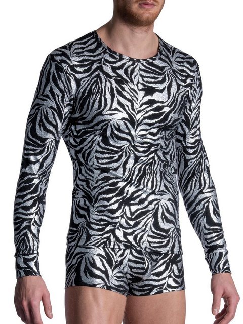 Longsleeve MANSTORE M2105 Nightclub Long Sleeves silver/black günstig online kaufen