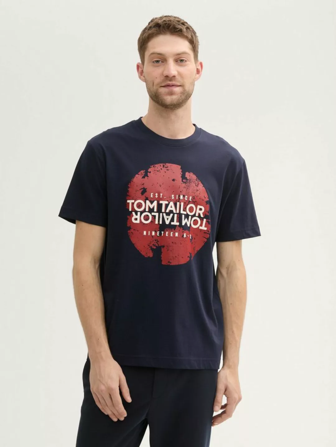 TOM TAILOR T-Shirt T-Shirt mit Print günstig online kaufen