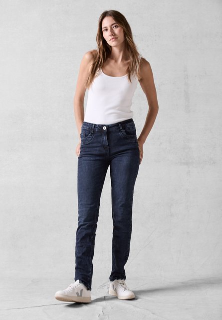 Cecil Slim-fit-Jeans, High Waist günstig online kaufen