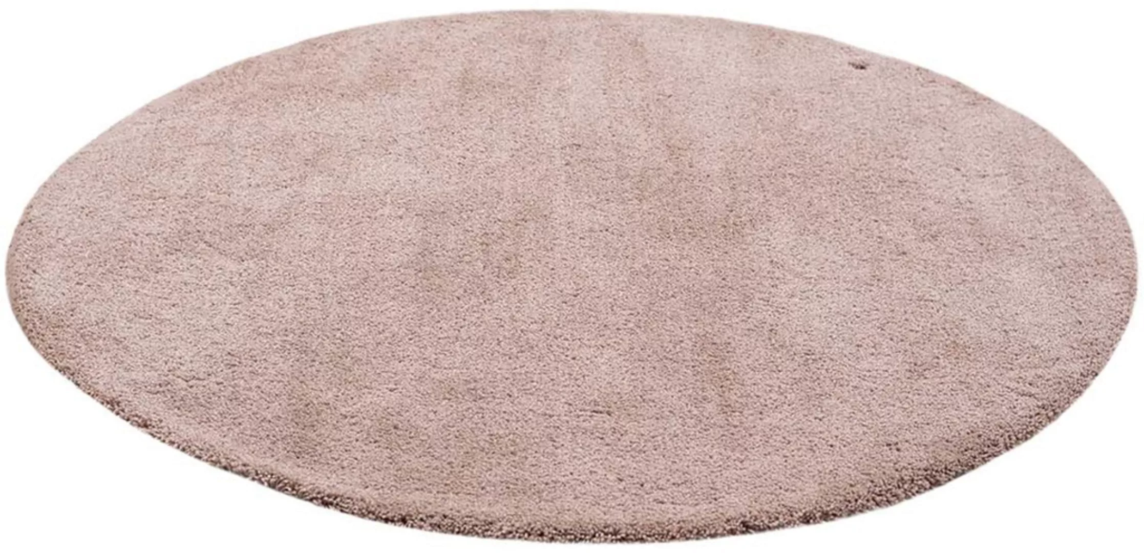 TOM TAILOR HOME Hochflor-Teppich »Shaggy Teppich Cozy«, rund, 25 mm Höhe, U günstig online kaufen