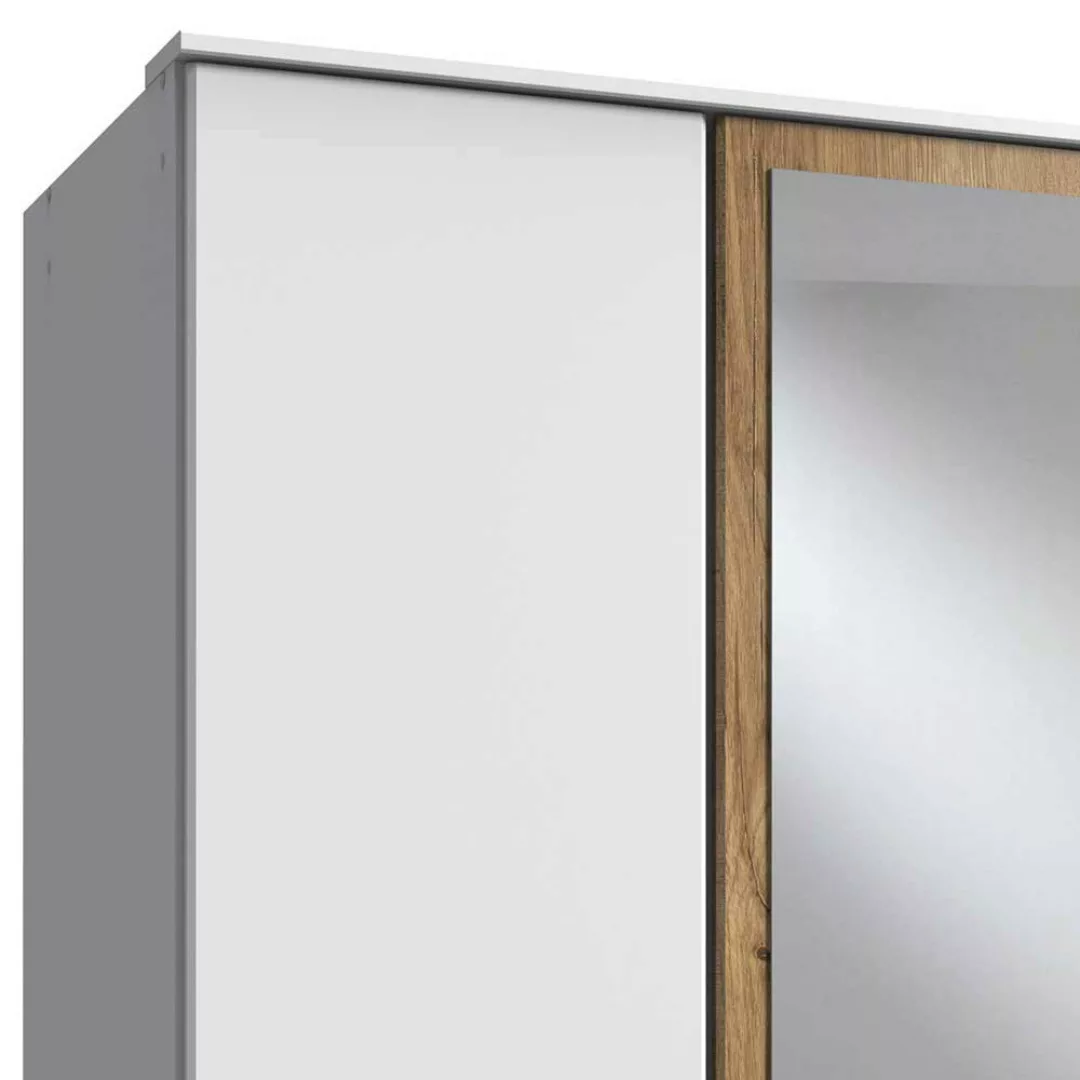 Schrank mit Spiegel und Schubladen in modernem Design Made in Germany günstig online kaufen