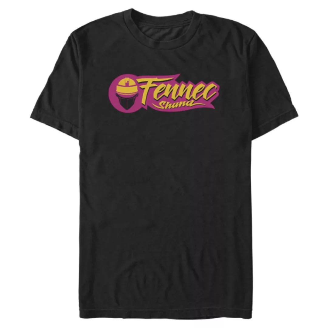 Star Wars - Book of Boba Fett - Fennec Calligraphy Logo - Männer T-Shirt günstig online kaufen
