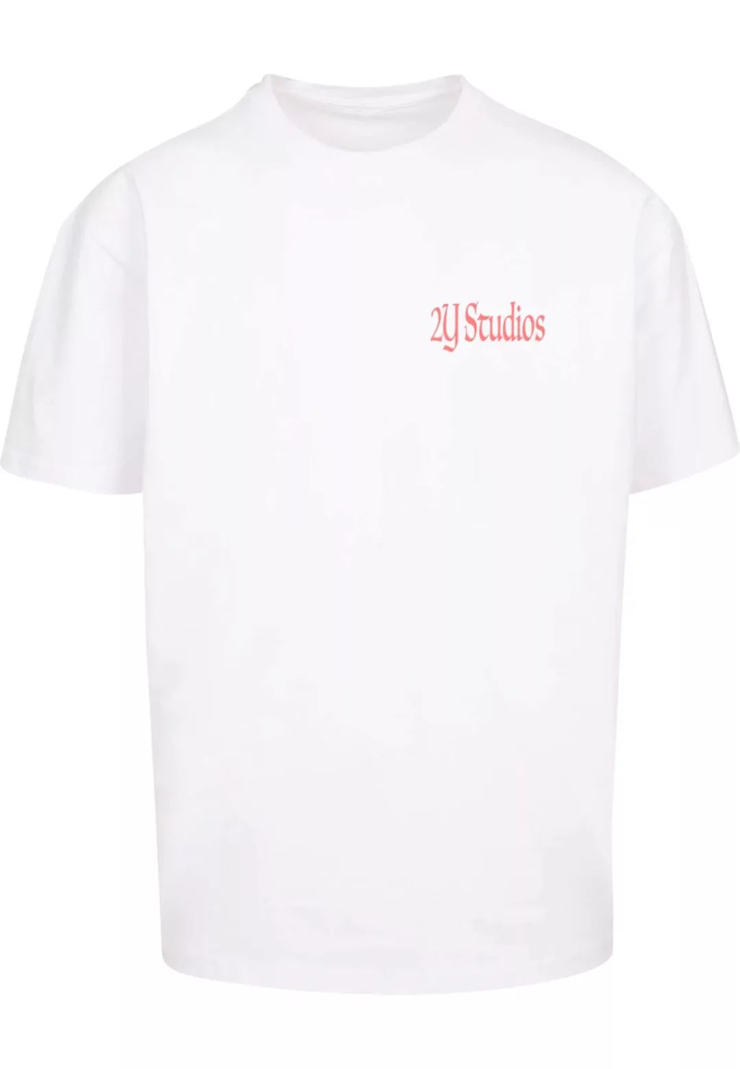 2Y Studios T-Shirt "2Y Studios Herren PEACE LOVE MERCY TEE", (1 tlg.) günstig online kaufen