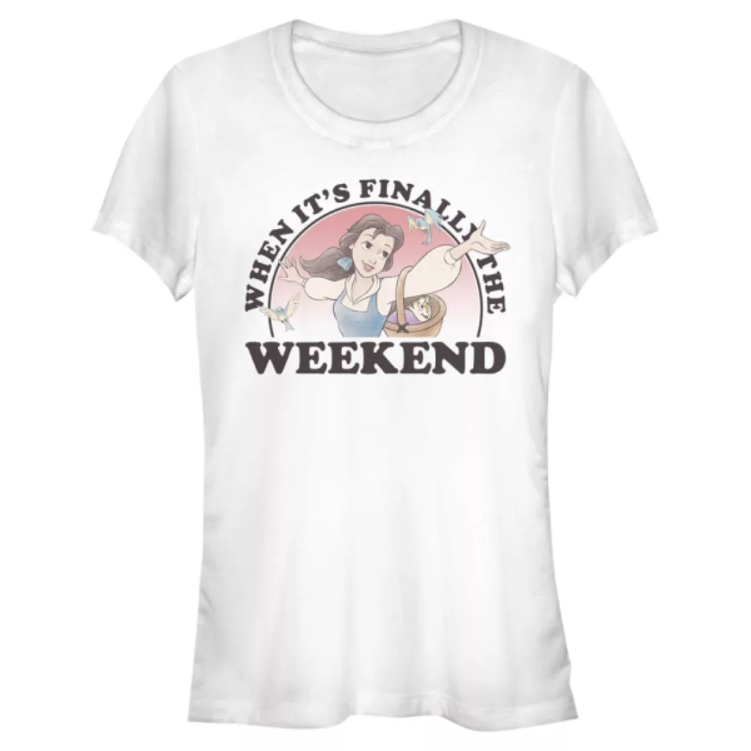 Disney - Die Schöne und das Biest - Belle Weekend - Frauen T-Shirt günstig online kaufen