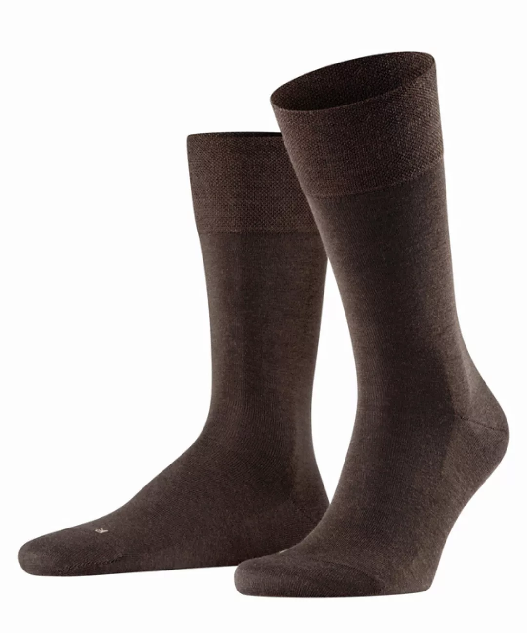 FALKE Sensitive Berlin Herren Socken, 39-42, Braun, Uni, Schurwolle, 14416- günstig online kaufen