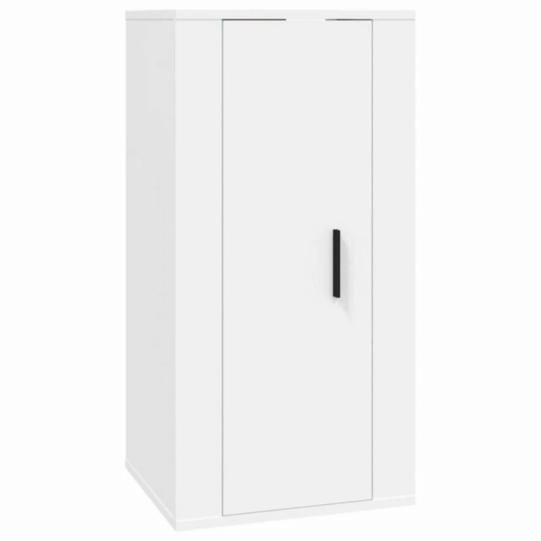 furnicato TV-Schrank TV-Wandschrank Weiß 40x34,5x80 cm günstig online kaufen