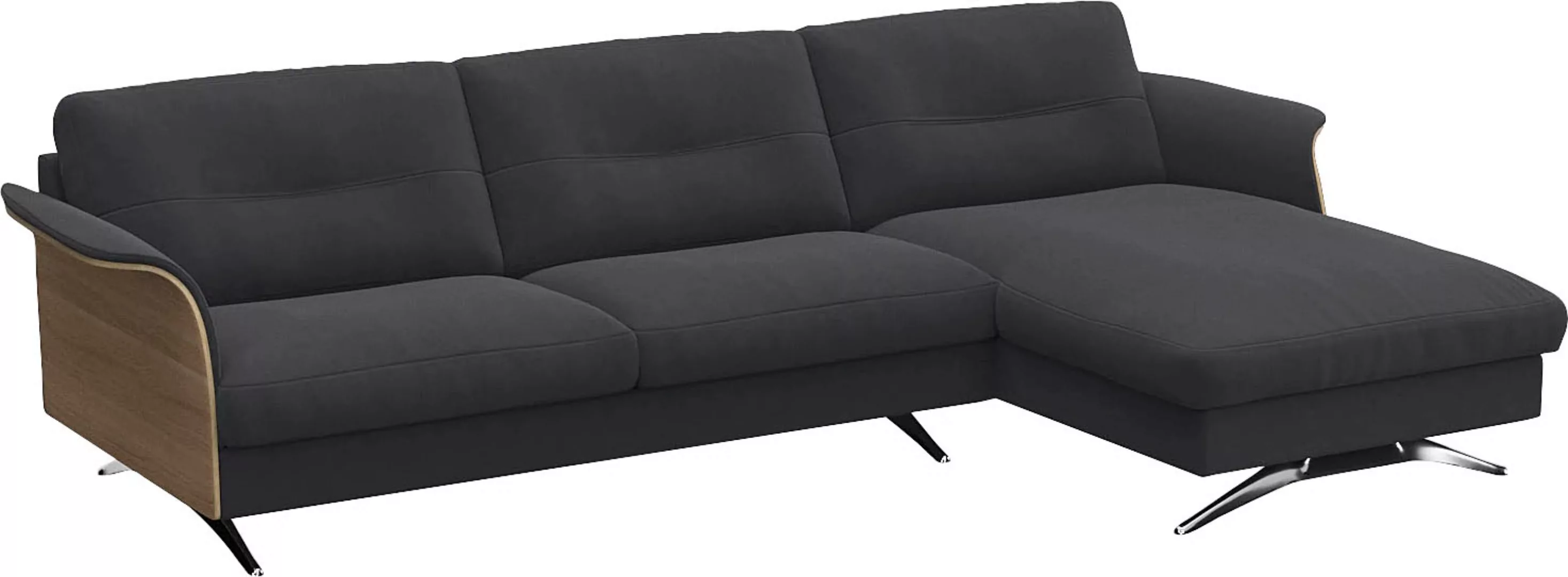 FLEXLUX Ecksofa "Glow, super bequem durch hochwertigem Sitzaufbau mit Feder günstig online kaufen