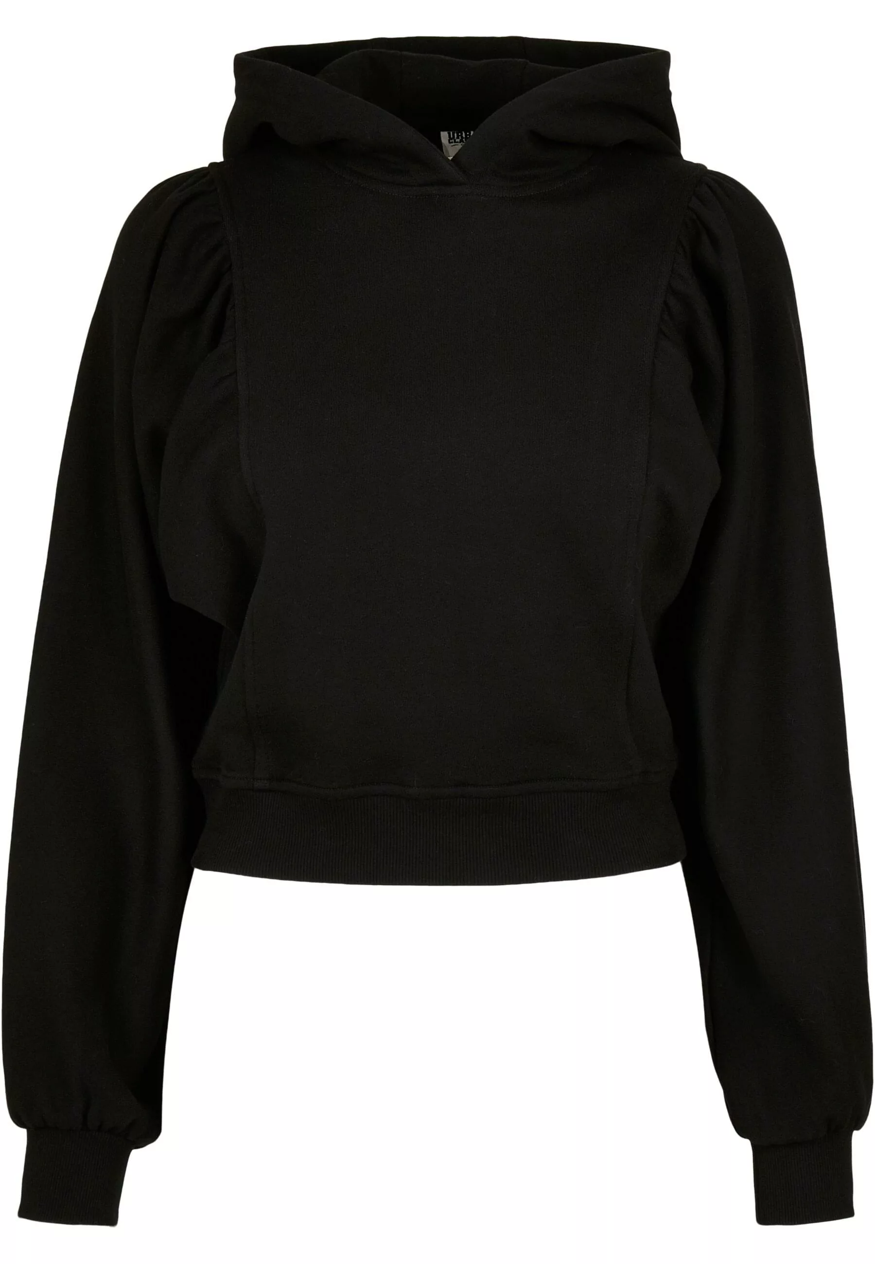 URBAN CLASSICS Kapuzenpullover "Urban Classics Damen Ladies Organic Gatheri günstig online kaufen