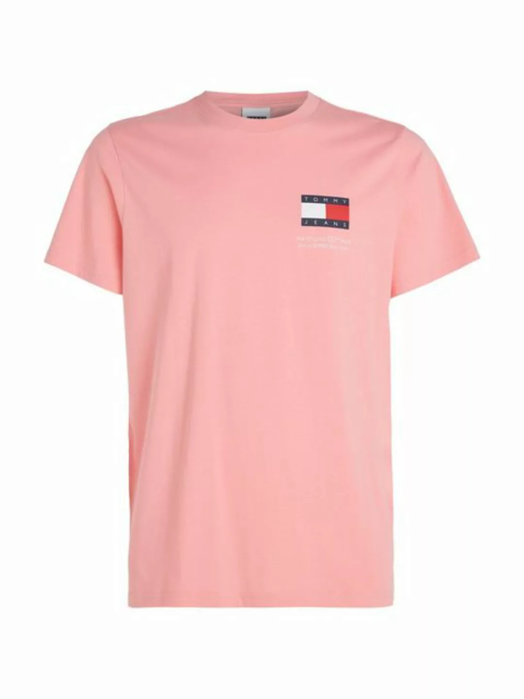 Tommy Jeans T-Shirt TJM SLIM ESSENTIAL FLAG TEE EXT mit Rundhalsausschnitt günstig online kaufen