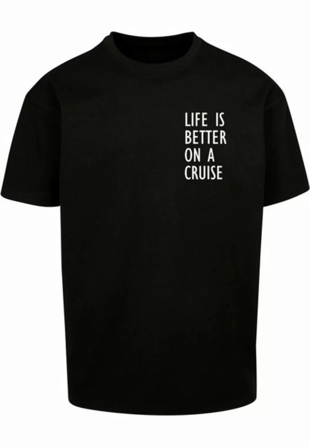 Merchcode T-Shirt Merchcode Herren Life Is Better Heavy Oversized Tee (1-tl günstig online kaufen