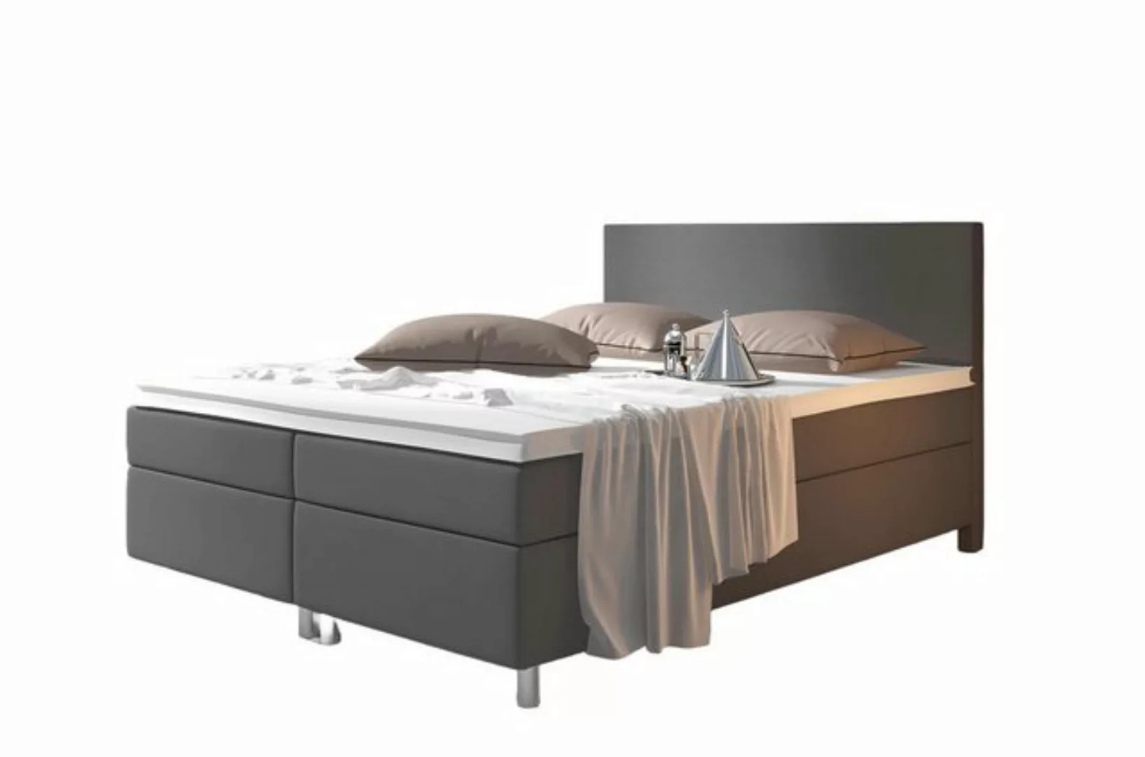 Xlmoebel Bett Boxspringbett für zwei Personen im Luxus-Hotelstil mit vollst günstig online kaufen