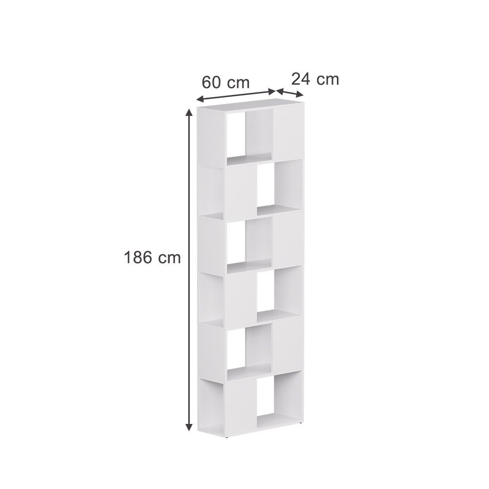 Vicco Raumteiler Eneos, Weiß, 60 x günstig online kaufen