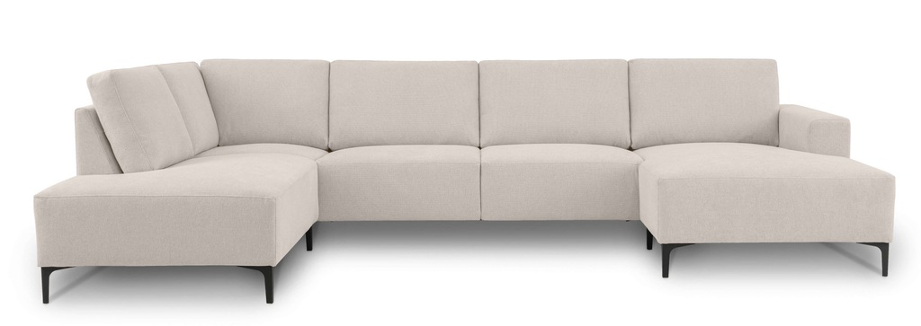 Home affaire Wohnlandschaft "Tournon U-Form, XXL Sofa, Breite 333 cm, Webst günstig online kaufen
