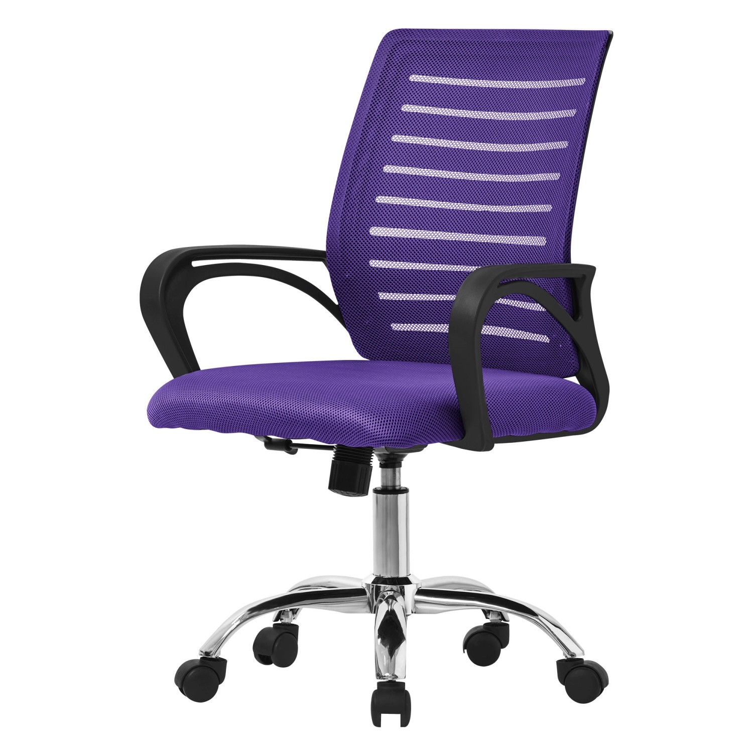 ML-Design Bürostuhl Ergonomisch Lila Höhenverstellbarer Drehstuhl günstig online kaufen