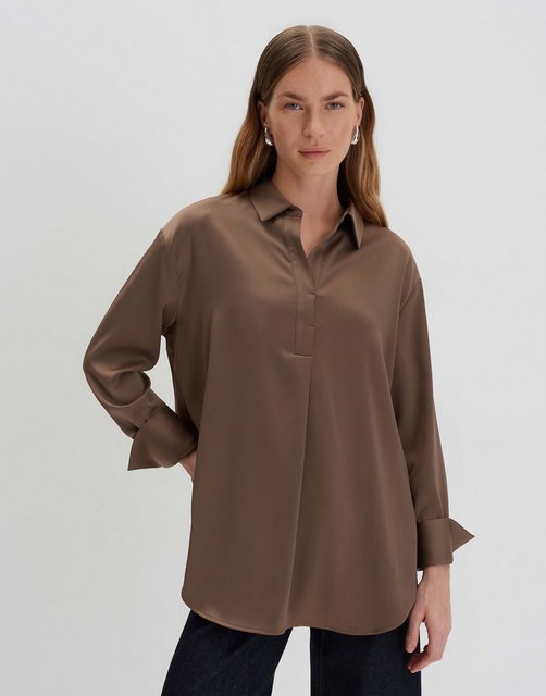 someday Satinbluse Zanza weite Passform Satin Das Model ist 178 cm groß und günstig online kaufen