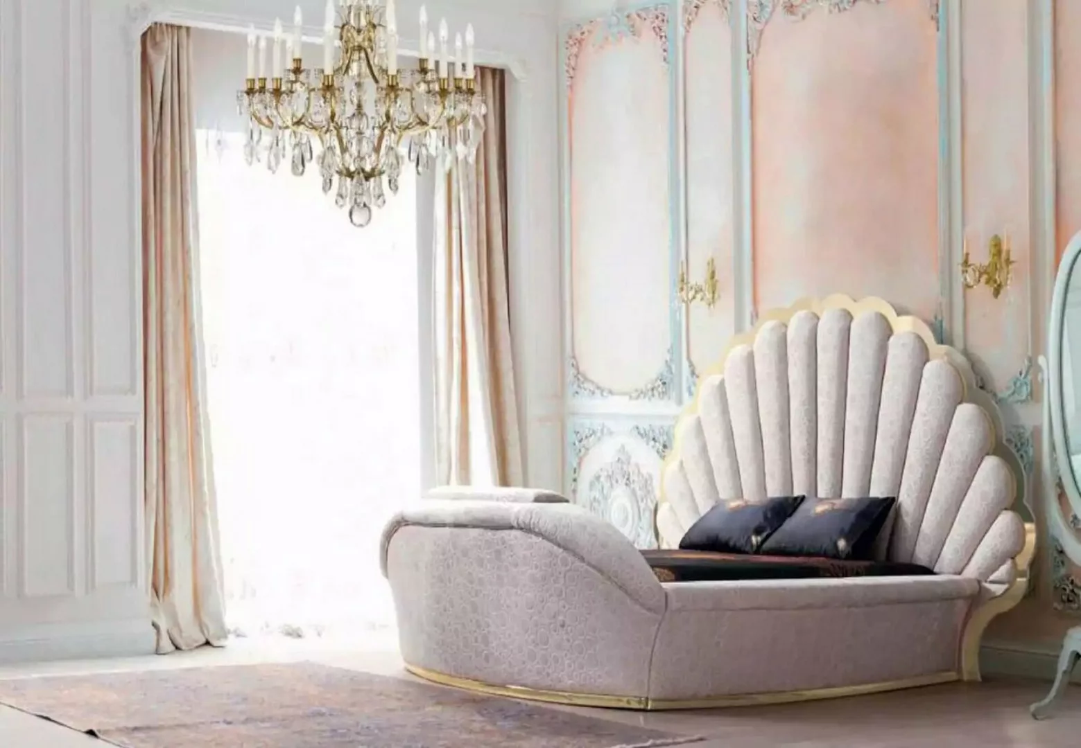JVmoebel Bett Königliches Bett Luxus Betten Möbel Schlafzimmer Einrichtung günstig online kaufen
