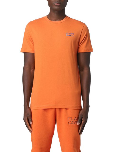 Cavalli Class Sweatshirt Cavalli Class Tshirt orange Herren günstig online kaufen