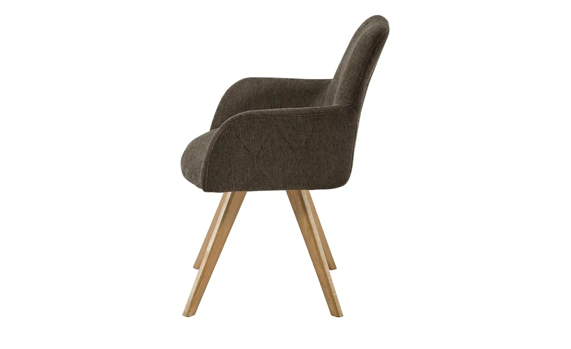 Woodford Esszimmerstuhl  Damask ¦ braun ¦ Maße (cm): B: 61 H: 88 T: 66.5 St günstig online kaufen
