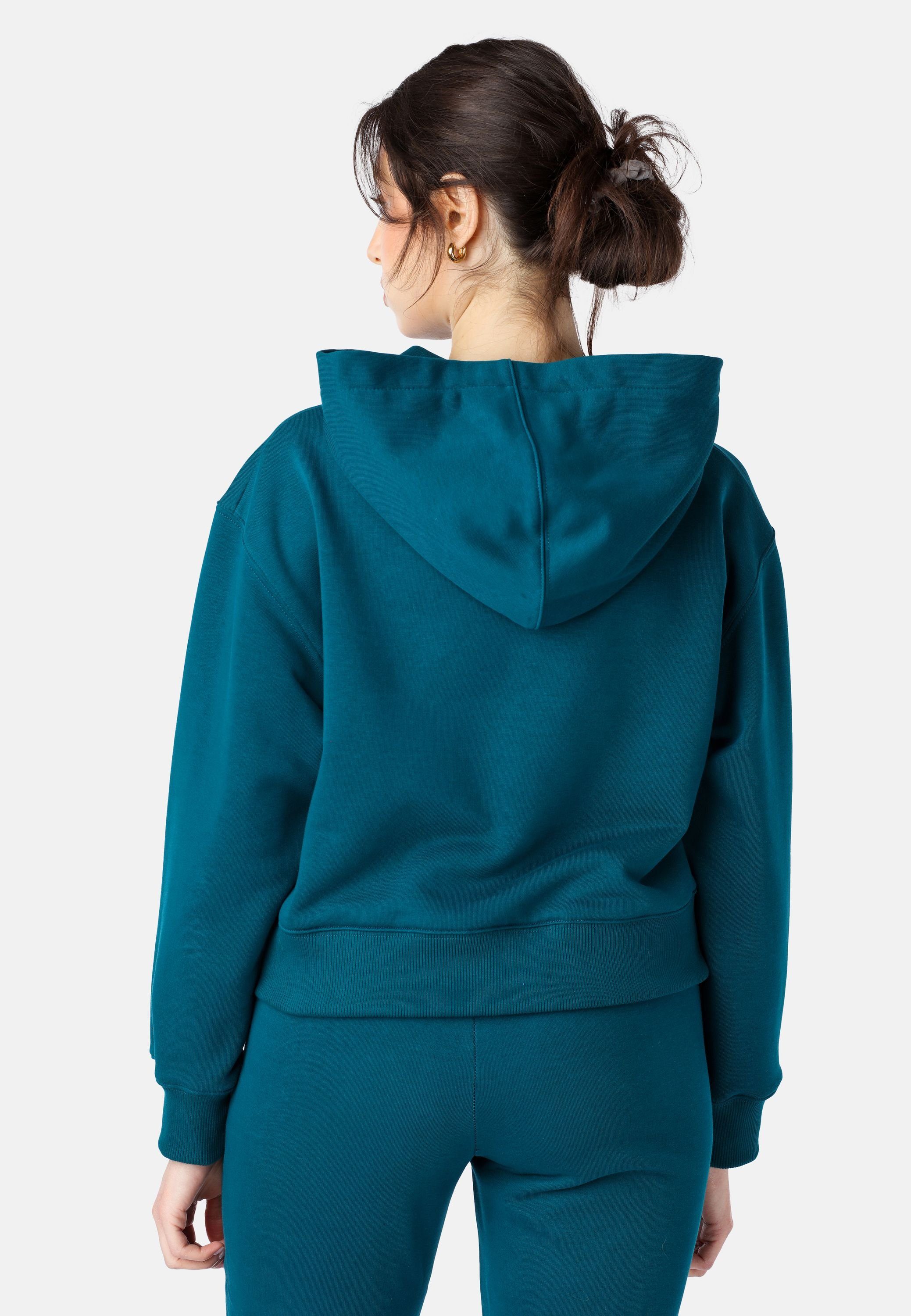 Bellivalini Kapuzensweatshirt Kapuzenpullover kurz Damen Sportanzug günstig online kaufen