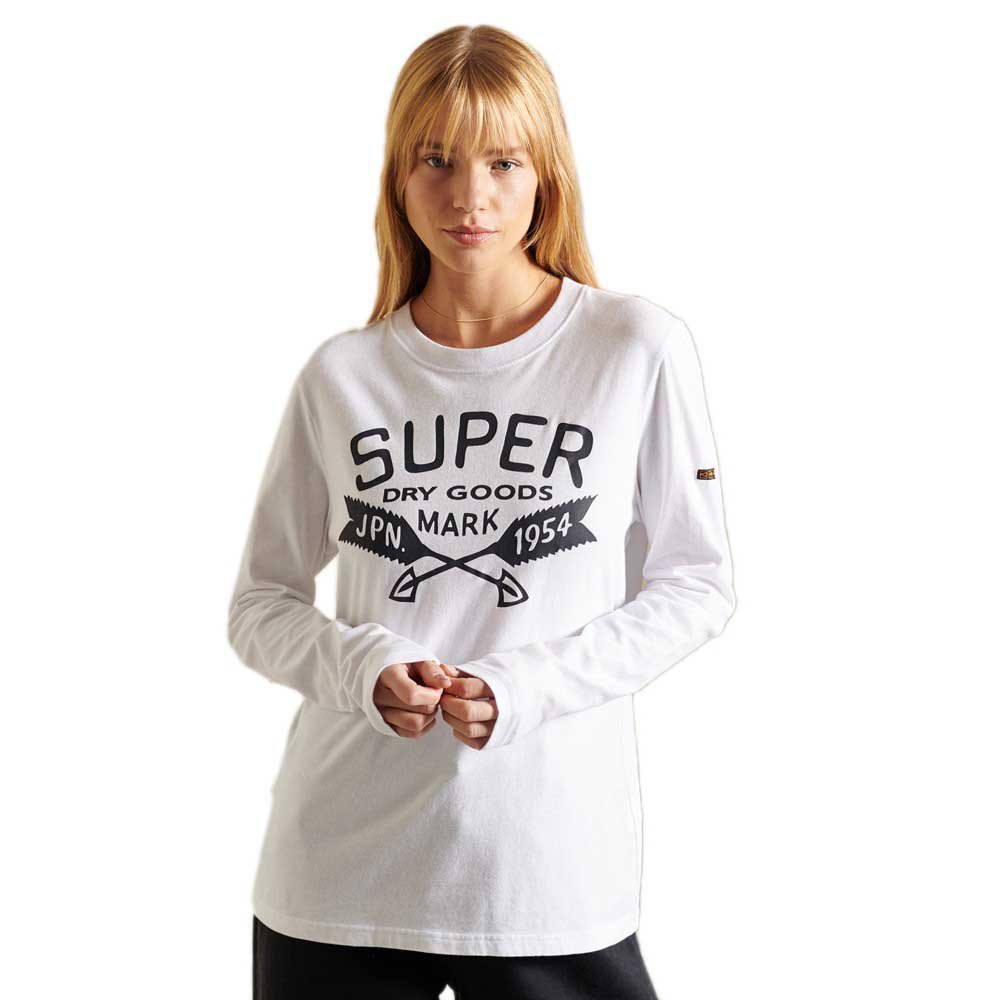 Superdry Script Style Workwear Langarm-t-shirt S Optic günstig online kaufen