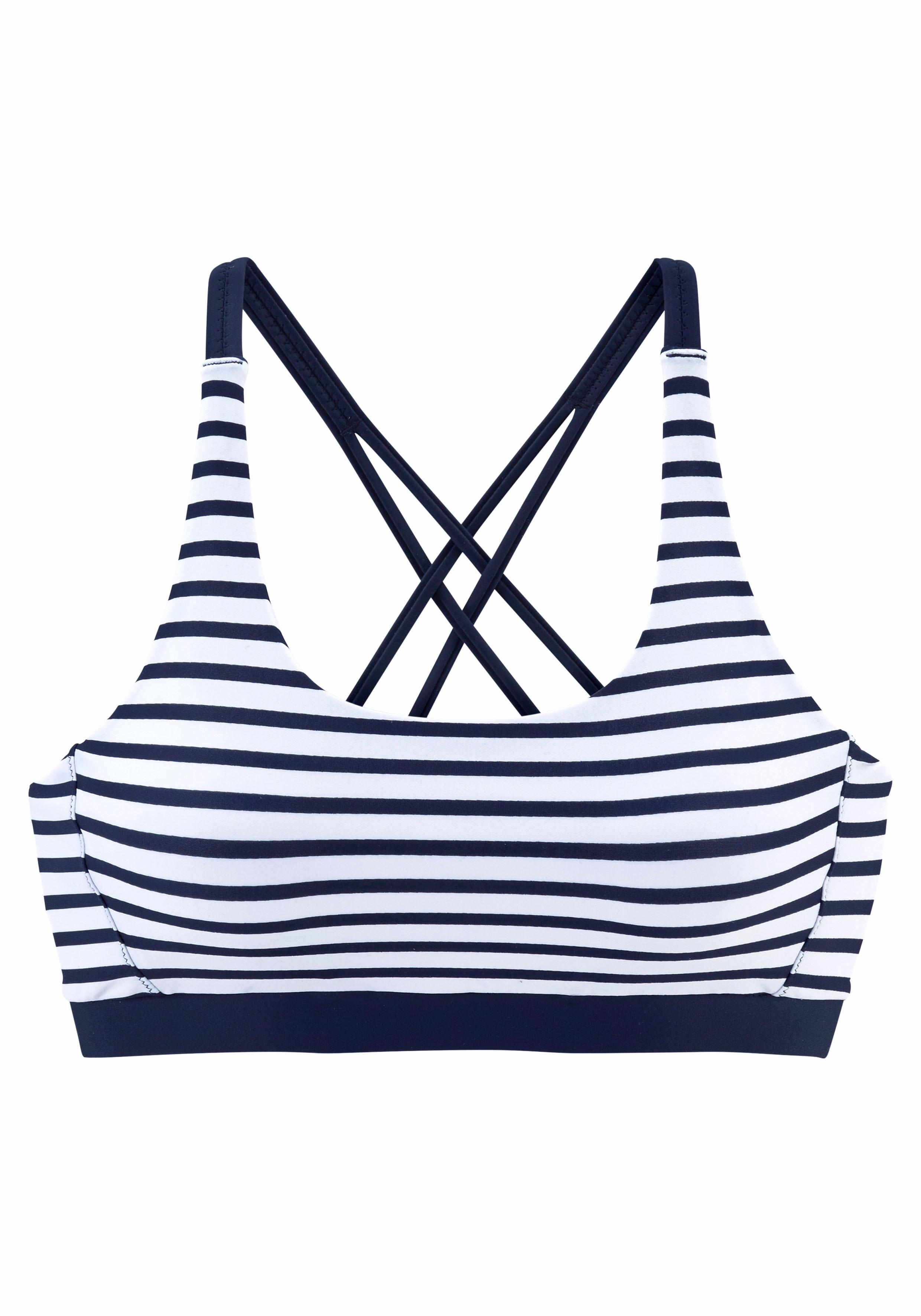 Venice Beach Bustier-Bikini-Top "Summer", mit gerkreuzten Trägern günstig online kaufen