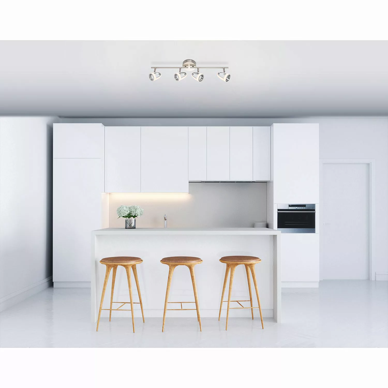 home24 LED-Deckenleuchte Rodrik I günstig online kaufen