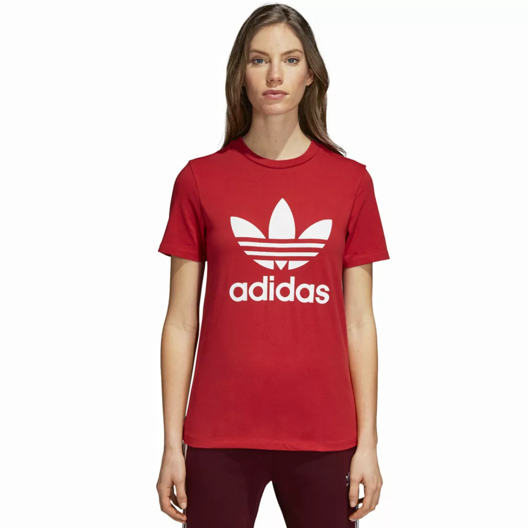 adidas Originals Trefoil Tee Damen-Shirt Real Red günstig online kaufen