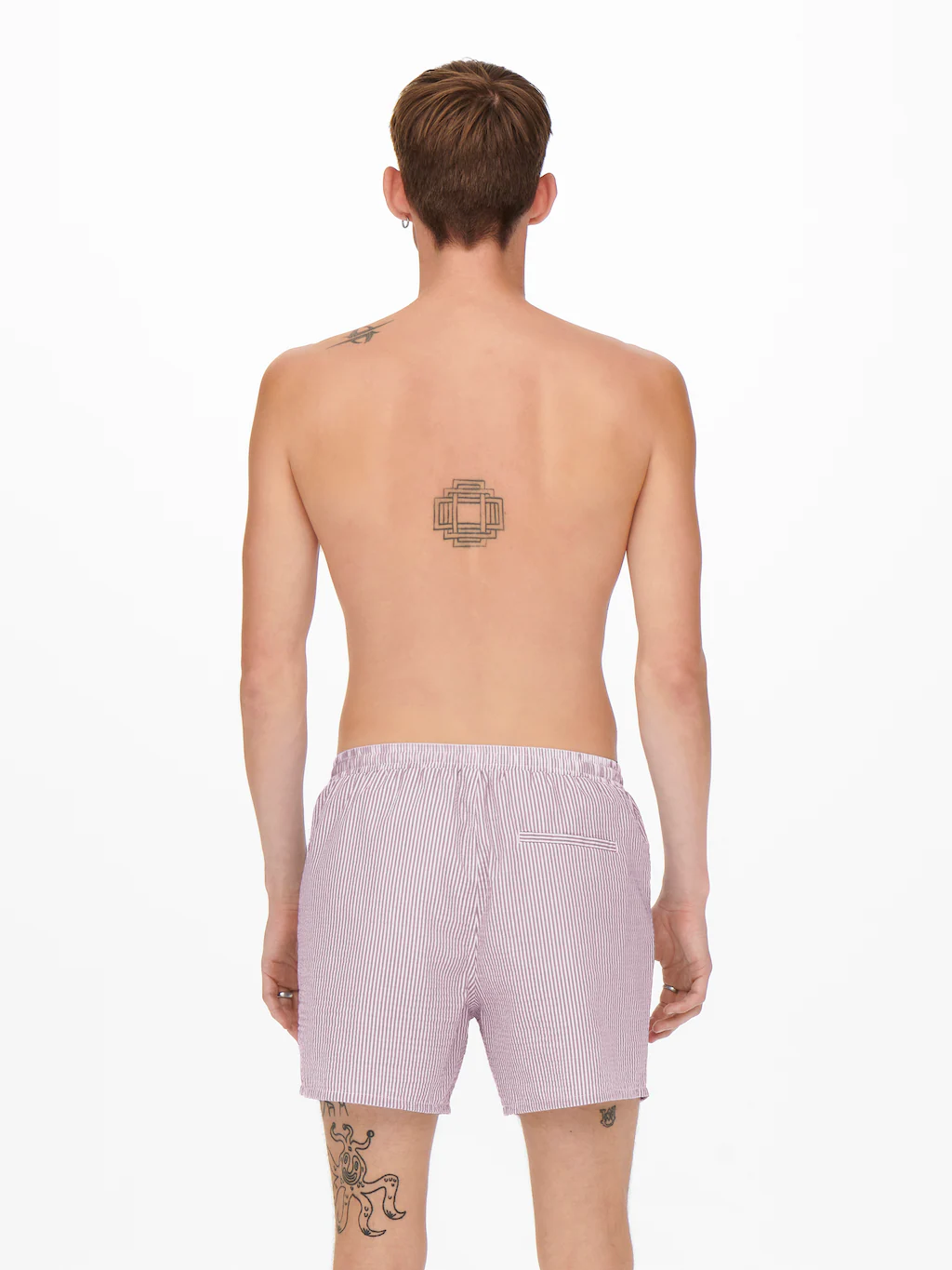 ONLY & SONS Badehose "ONSTED STRIPE SEERSUCKER SWIM NOOS" günstig online kaufen