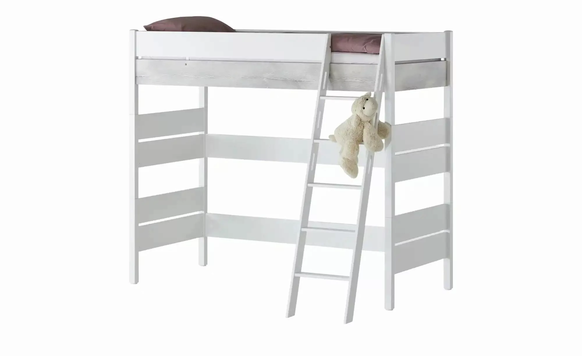 PAIDI Hochbett  Kira ¦ weiß ¦ Maße (cm): B: 210,4 H: 184 T: 181.8 Betten > günstig online kaufen