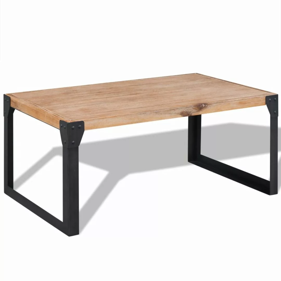 Couchtisch Akazienholz Massiv 100 X 60 X 45 Cm günstig online kaufen