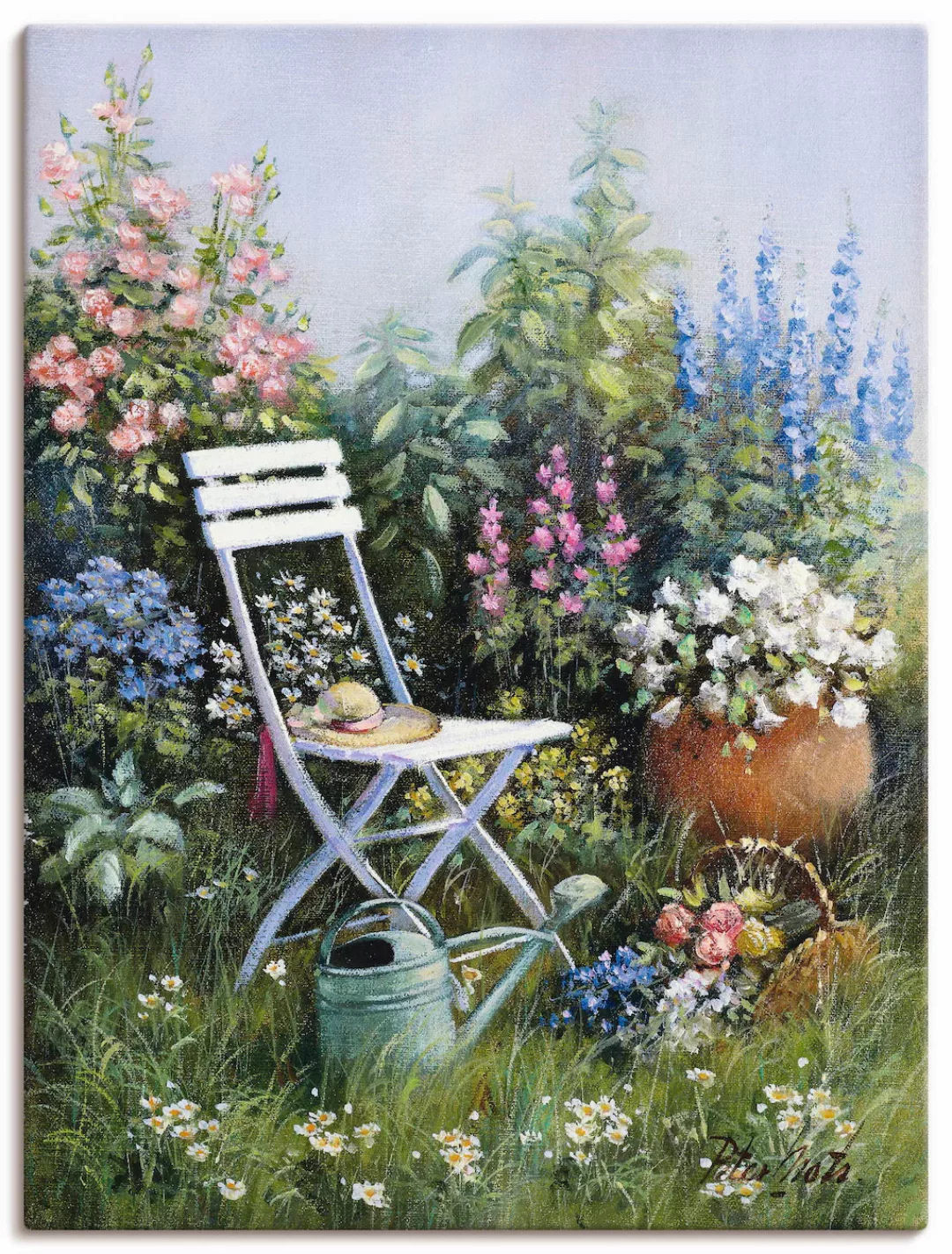 Artland Wandbild "Unvergesslich", Garten, (1 St.), als Leinwandbild, Poster günstig online kaufen