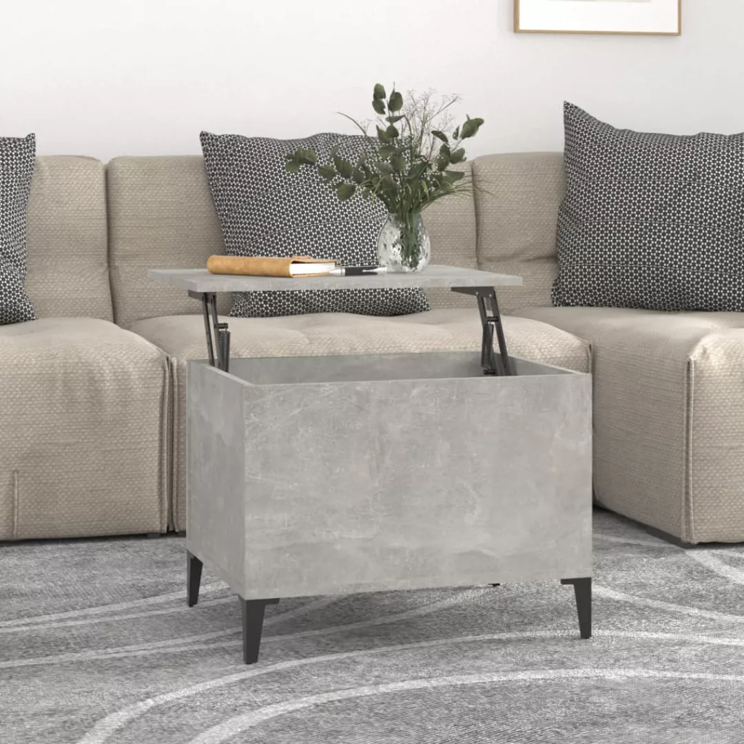 Vidaxl Couchtisch Betongrau 60x44,5x45 Cm Holzwerkstoff günstig online kaufen