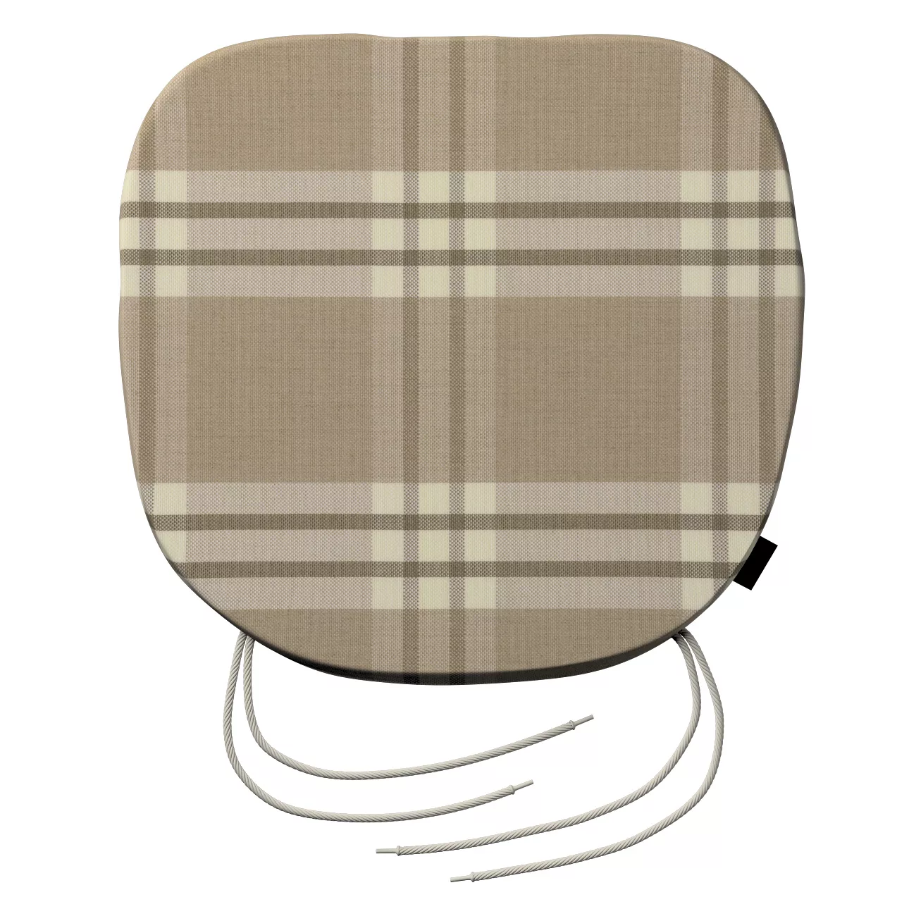 Stuhlkissen Marcus mit Bindeschnur, beige, 40 x 37 x 2,5 cm, Edinburgh (144 günstig online kaufen