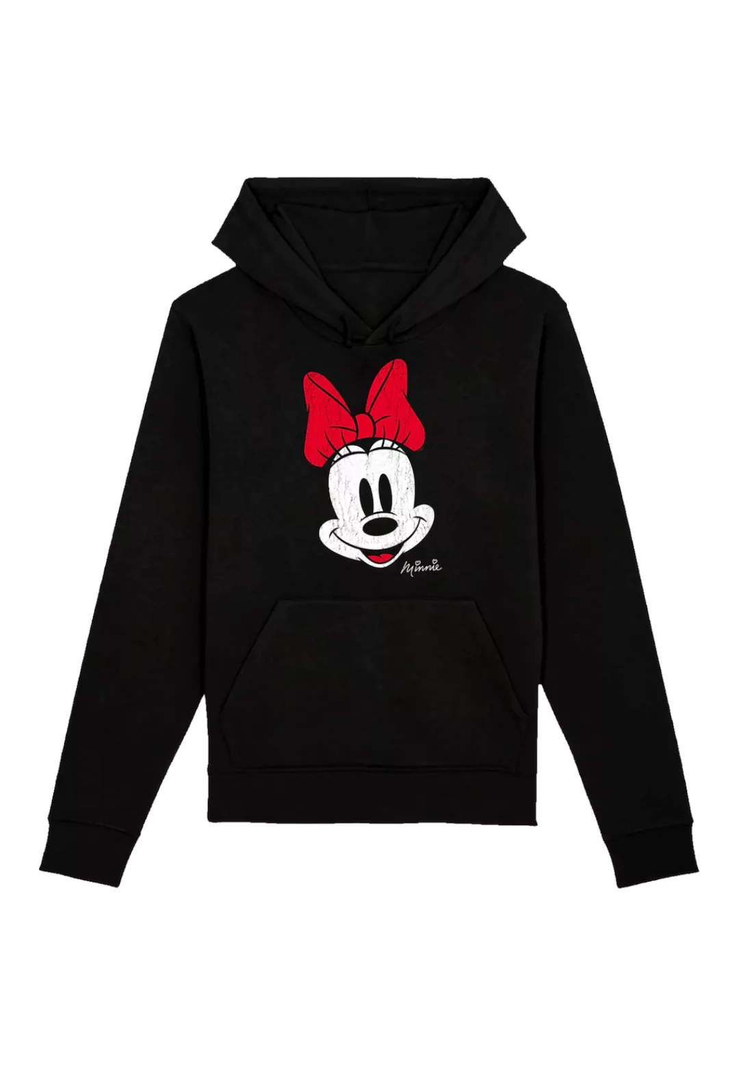 F4NT4STIC Kapuzenpullover "Disney Micky Maus Minnie Gesicht Vintage Look", günstig online kaufen